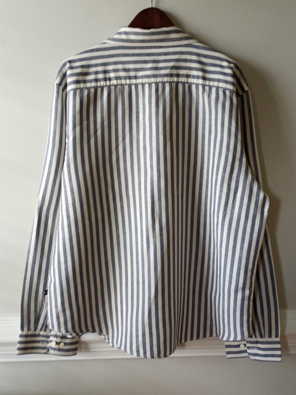 'Nautica' XXL Vertical Stripe Shirt EUC - Picture 6 of 12
